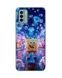 Чехол для Nokia G22 с картинкой «Неоновый океан»