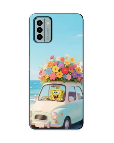 Чехол для Nokia G22 с картинкой «Автомобильное путешествие»