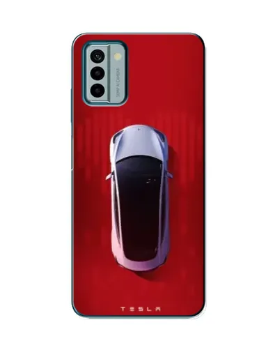 Чехол для Nokia G22 с картинкой «Tesla Top View»