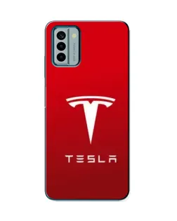 Чехол для Nokia G22 с картинкой «Tesla Red Classic»