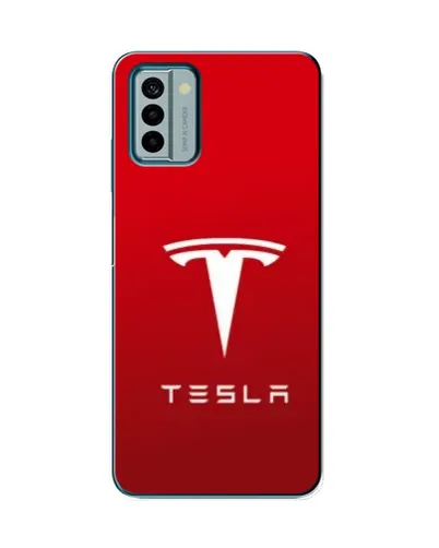 Чехол для Nokia G22 с картинкой «Tesla Red Classic»