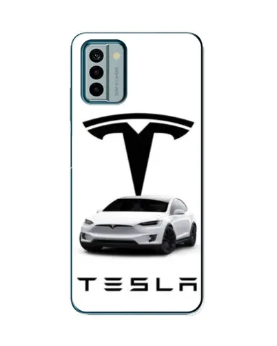 Чехол для Nokia G22 с картинкой «Tesla White Style»