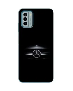 Чехол для Nokia G22 с картинкой «Mercedes — абстрактные линии» Чехол для Nokia G22 с картинкой «Mercedes — абстрактные линии»