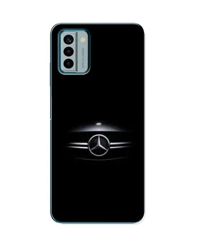 Чехол для Nokia G22 с картинкой «Mercedes — абстрактные линии»