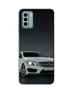 Чехол для Nokia G22 с картинкой «Mercedes AMG GT Silver» Чехол для Nokia G22 с картинкой «Mercedes AMG GT Silver»
