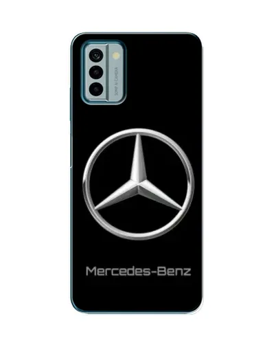 Чехол для Nokia G22 с картинкой «Mercedes Silver Logo»