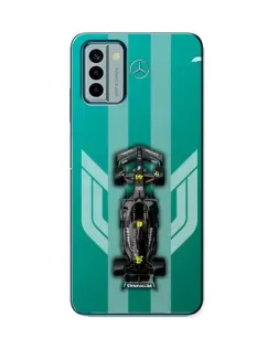 Чехол для Nokia G22 с картинкой «Mercedes AMG Petronas»