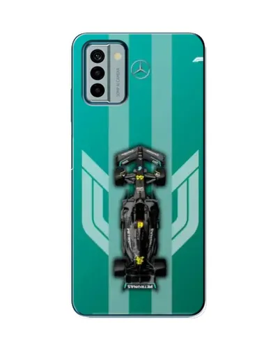 Чехол для Nokia G22 с картинкой «Mercedes AMG Petronas»