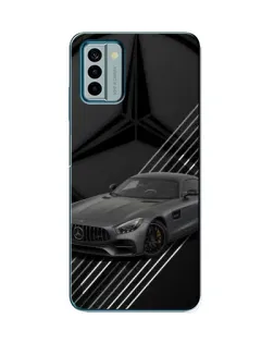 Чехол для Nokia G22 с картинкой «Mercedes AMG — графика»