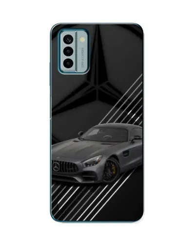 Чехол для Nokia G22 с картинкой «Mercedes AMG — графика»