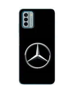 Чехол для Nokia G22 с картинкой «Mercedes классический лого»