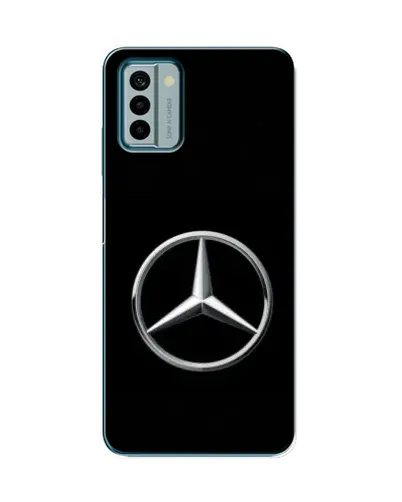 Чехол для Nokia G22 с картинкой «Mercedes классический лого»