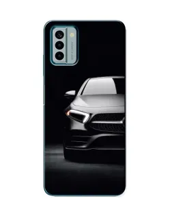 Чехол для Nokia G22 с картинкой «Свет фар Mercedes»