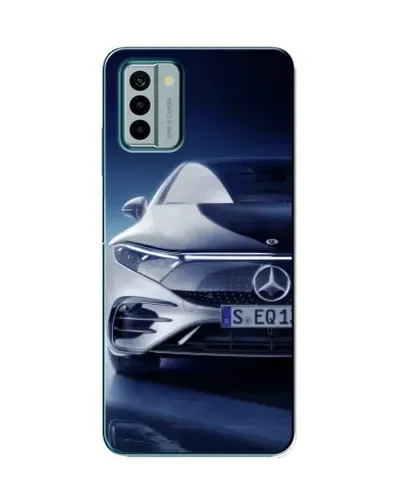Чехол для Nokia G22 с картинкой «Mercedes EQ — будущее»