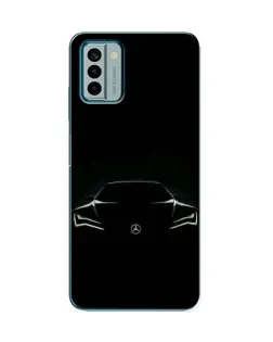 Чохол для Nokia G22 з картинкою «Mercedes — силует авто»