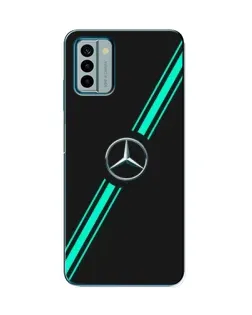 Чохол для Nokia G22 з картинкою «Спортивні лінії Mercedes»