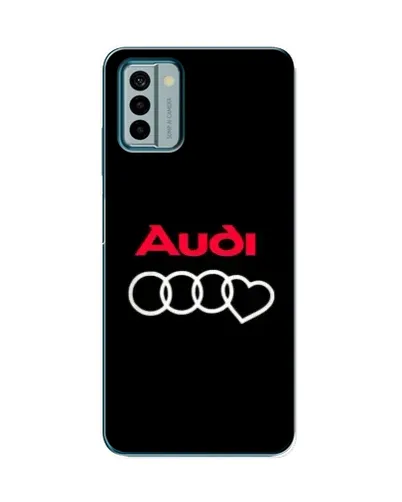 Чехол для Nokia G22 с картинкой «Логотип Audi Heart»