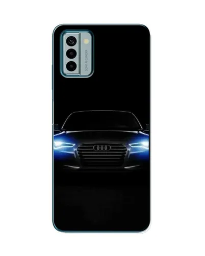Чехол для Nokia G22 с картинкой «Audi в неоне»