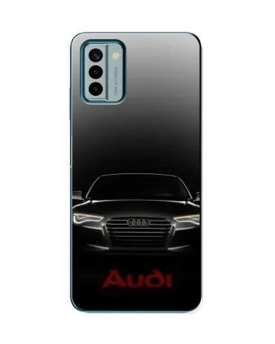 Чехол для Nokia G22 с картинкой «Audi — градиентный контур»