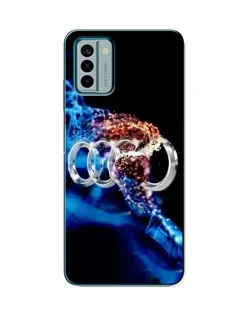 Чехол для Nokia G22 с картинкой «Энергия лого Audi»
