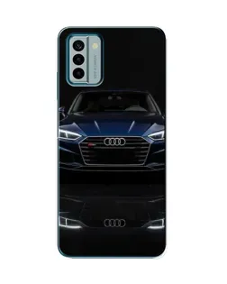Чехол для Nokia G22 с картинкой «Audi — ночное отражение»