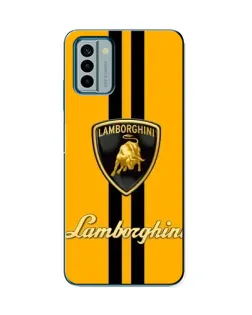 Чехол для Nokia G22 с картинкой «Lamborghini Stripe желтый» Чехол для Nokia G22 с картинкой «Lamborghini Stripe желтый»