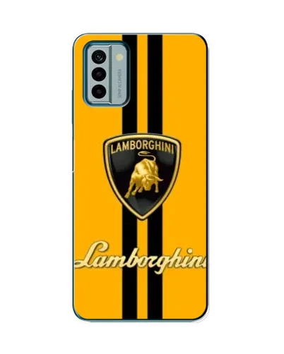 Чехол для Nokia G22 с картинкой «Lamborghini Stripe желтый» Чехол для Nokia G22 с картинкой «Lamborghini Stripe желтый»