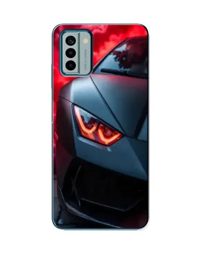 Чехол для Nokia G22 с картинкой «Lamborghini красное сияние» Чехол для Nokia G22 с картинкой «Lamborghini красное сияние»