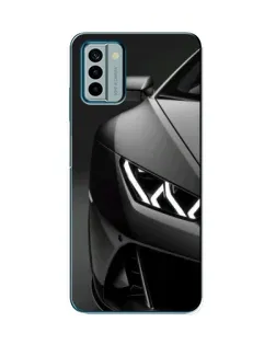 Чехол для Nokia G22 с картинкой «Lamborghini фары детализация»