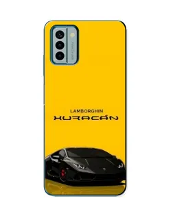 Чехол для Nokia G22 с картинкой «Lamborghini Huracan черный»