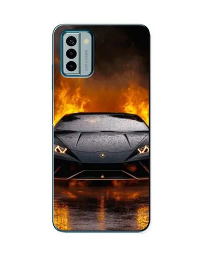 Чехол для Nokia G22 с картинкой «Lamborghini в огне» Чехол для Nokia G22 с картинкой «Lamborghini в огне»