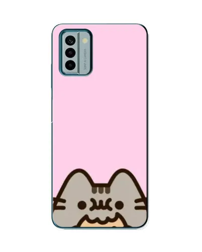 Чехол для Nokia G22 с картинкой «Pusheen и печенье»