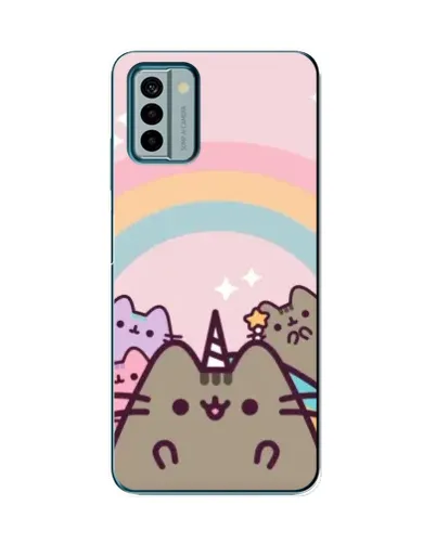 Чехол для Nokia G22 с картинкой «Единорог Pusheen»
