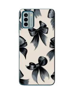 Чехол для Nokia G22 с картинкой «Банты Coquette»