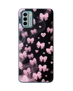 Чехол для Nokia G22 с картинкой «Неоновое кружево»