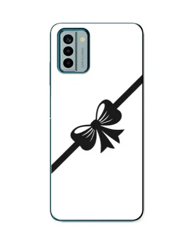Чехол для Nokia G22 с картинкой «Диагональный бант» Чехол для Nokia G22 с картинкой «Диагональный бант»