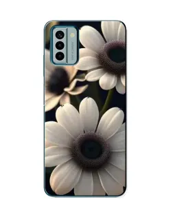 Чохол для Nokia G22 з картинкою «Білі маргаритки макро»
