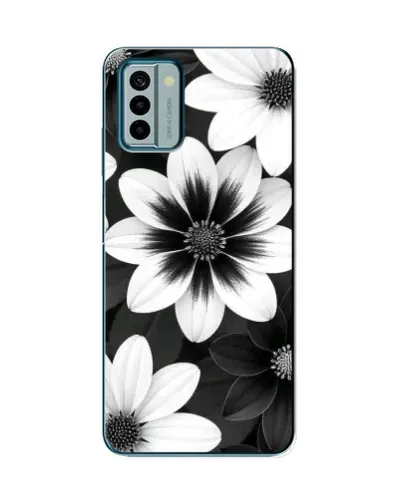 Чохол для Nokia G22 з картинкою «Монохромні айстри» Чохол для Nokia G22 з картинкою «Монохромні айстри»