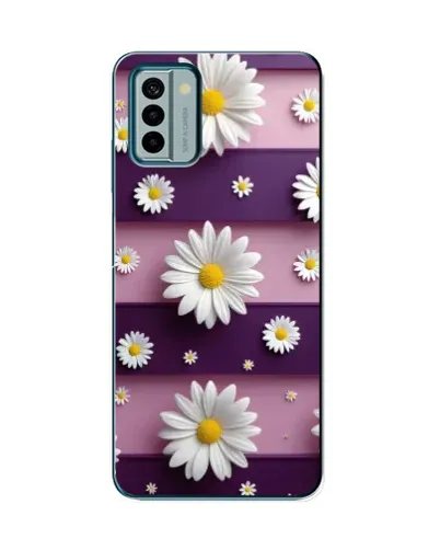 Чохол для Nokia G22 з картинкою «Ромашки на фіолетовому» Чохол для Nokia G22 з картинкою «Ромашки на фіолетовому»