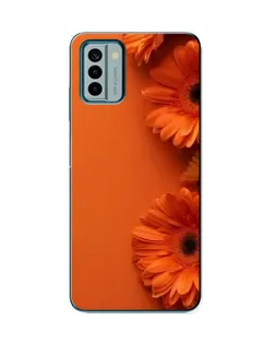 Чохол для Nokia G22 з картинкою «Помаранчеві гербери»