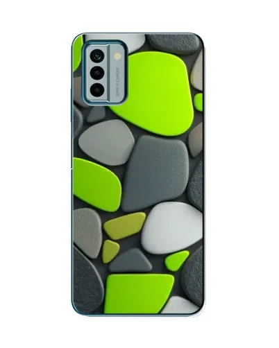 Чехол для Nokia G22 с картинкой «Яркая неоновая галька» Чехол для Nokia G22 с картинкой «Яркая неоновая галька»