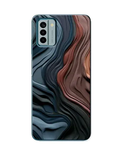 Чехол для Nokia G22 с картинкой «Цветные волны каньона» Чехол для Nokia G22 с картинкой «Цветные волны каньона»