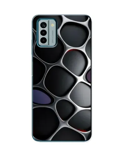 Чехол для Nokia G22 с картинкой «Объемная темная решетка» Чехол для Nokia G22 с картинкой «Объемная темная решетка»