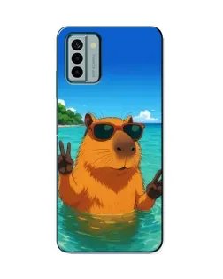 Чохол для Nokia G22 з картинкою «Морська капібара»