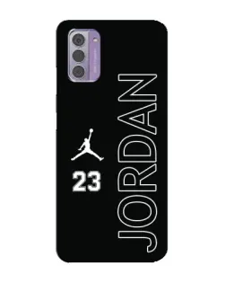 Чехол для Nokia G42 с картинкой «Jordan Vertical»