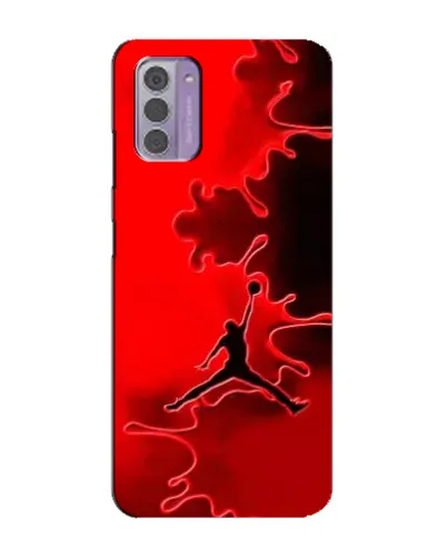 Чехол для Nokia G42 с картинкой «Jordan Red Smoke»