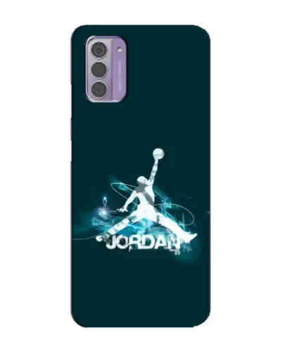 Чехол для Nokia G42 с картинкой «Jordan Blue Fire»