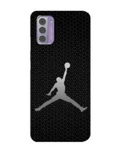 Чехол для Nokia G42 с картинкой «Jordan Dark Carbon»