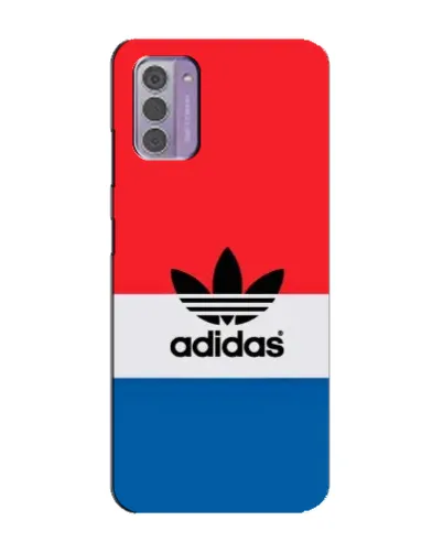 Чехол для Nokia G42 с картинкой «Ретро блоки Adidas»