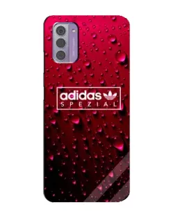 Чехол для Nokia G42 с картинкой «Adidas Gold Marble»